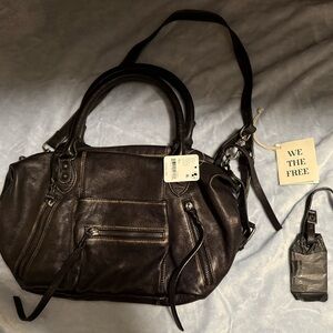 We The Free Baby Emerson Tote Purse — Black, NWT